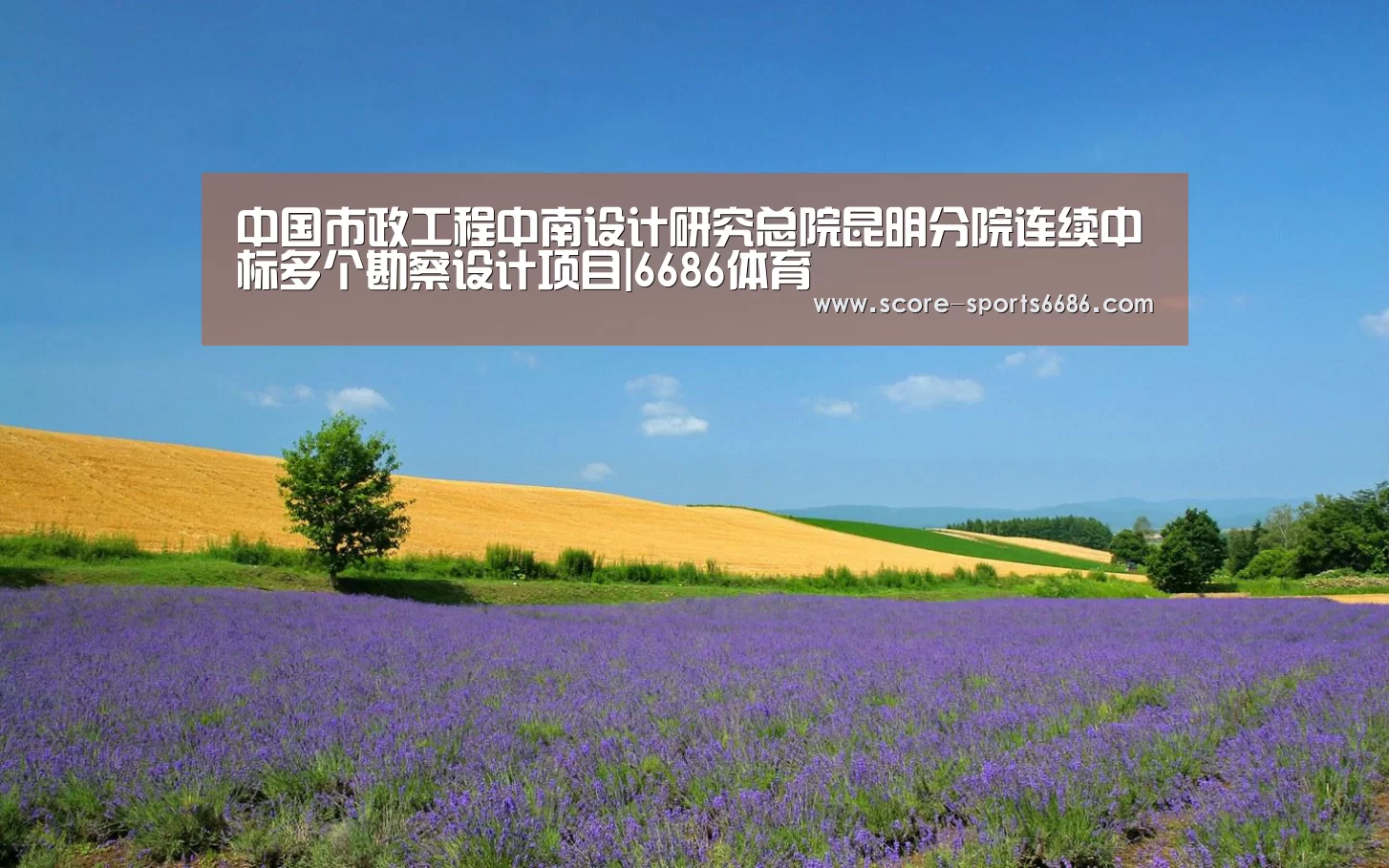 中国市政工程中南设计研究总院昆明分院连续中标多个勘察设计项目|6686体育(图1) 6686体育